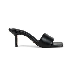 Tony Bianco Aaliyah Sandal in Black Capretto, size 7
